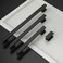 Amerdeco 10 Pack Matte Black Cabinet Pulls 7 Inch Hole Centers Kitchen Cabinet Handles Cabinet Hardware Kitchen Handles for Cabinets Cupboard Handles Drawer Pulls ZH00013