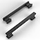 Amerdeco 30 Pack Matte Black Cabinet Pulls 5 Inch128mm Hole Centers Kitchen Cabinet Handles Cabinet Hardware Kitchen Handles for Cabinets Cupboard Handles Drawer Pulls ZH00013