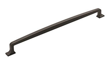 Amerock Appliance Pull Black Bronze 18 inch 457 mm Center to Center Westerly 1 Pack Drawer Pull Drawer Handle Cabinet Hardware