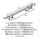 Amerock Cabinet Pull Brushed GoldMatte Black 7916 inch 192 mm Center to Center Urbanite 1 Pack Drawer Pull Drawer Handle Cabinet Hardware