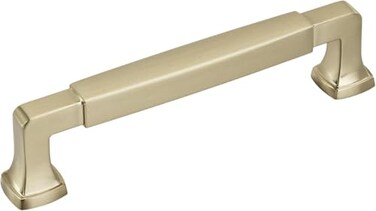 Amerock Cabinet Pull Golden Champagne 5116 inch 128 mm Center to Center Stature 1 Pack Drawer Pull Drawer Handle Cabinet Hardware