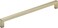 Amerock Cabinet Pull Golden Champagne 81316 inch 224 mm Center to Center Monument 1 Pack Drawer Pull Drawer Handle Cabinet Hardware