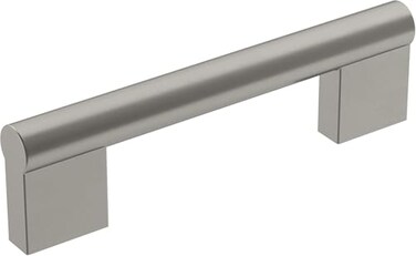 Amerock Cabinet Pull Satin Nickel 334 inch 96 mm CentertoCenter Versa 1 Pack Drawer Pull Cabinet Handle Cabinet Hardware