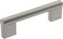 Amerock Cabinet Pull Satin Nickel 334 inch 96 mm CentertoCenter Versa 1 Pack Drawer Pull Cabinet Handle Cabinet Hardware