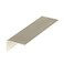 Amerock Cabinet Pull Satin Nickel 5116 inch 128 mm CentertoCenter Edge Pull 1 Pack Drawer Pull Drawer Handle Cabinet Hardware