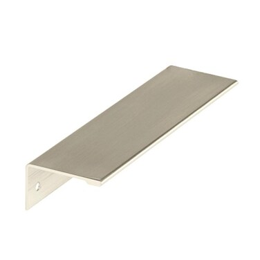 Amerock Cabinet Pull Satin Nickel 5116 inch 128 mm CentertoCenter Edge Pull 1 Pack Drawer Pull Drawer Handle Cabinet Hardware