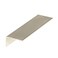 Amerock Cabinet Pull Satin Nickel 5116 inch 128 mm CentertoCenter Edge Pull 1 Pack Drawer Pull Drawer Handle Cabinet Hardware