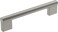 Amerock Cabinet Pull Satin Nickel 5116 inch 128 mm CentertoCenter Versa 1 Pack Drawer Pull Cabinet Handle Cabinet Hardware