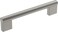 Amerock Cabinet Pull Satin Nickel 5116 inch 128 mm CentertoCenter Versa 1 Pack Drawer Pull Cabinet Handle Cabinet Hardware
