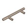 Amerock Cabinet Pull Sterling Nickel 3 inch 76 mm CentertoCenter Bar Pulls 10 Pack Drawer Pull Drawer Handle Cabinet Hardware