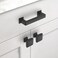 Asidrama 10 Pack 3 Inch76mm Matte Black Kitchen Cabinet Handles Cabinet Pulls Kitchen Cabinet Hardware Cupboard Handles Drawer Pulls
