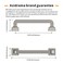 Asidrama 10 Pack 375 Inch96mm Brushed Satin Nickel Kitchen Cabinet Handles Cabinet Pulls Kitchen Cabinet Hardware for Cupboard Drawer Pulls