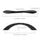 Asidrama 10 Pack 375 Inch96mm Matte Black Cabinet Pulls Cabinet Handles Cupboard Handles Kitchen Cabinet Hardware for Cupboard Drawer Handles Dresser Pulls