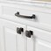 Asidrama 10 Pack 4 Inch102mm Hole Centers Kitchen Cabinet Handles Oil Rubbed Bronze Cabinet Pulls Kitchen Cabinet Hardware for Cupboard Drawer Pulls