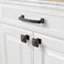 Asidrama 10 Pack 4 Inch102mm Hole Centers Kitchen Cabinet Handles Oil Rubbed Bronze Cabinet Pulls Kitchen Cabinet Hardware for Cupboard Drawer Pulls