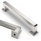 Asidrama 10 Pack 5 Inch128mm Brushed Satin Nickel Kitchen Cabinet Handles Cabinet Pulls Kitchen Cabinet Hardware Cupboard Handles Drawer Pulls