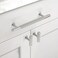 Asidrama 10 Pack 5 Inch128mm Knurled Brushed Satin Nickel Kitchen Cabinet Handles Cabinet Pulls Kitchen Cabinet Hardware Cupboard Drawer Pulls