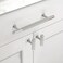 Asidrama 10 Pack 5 Inch128mm Knurled Brushed Satin Nickel Kitchen Cabinet Handles Cabinet Pulls Kitchen Cabinet Hardware Cupboard Drawer Pulls