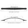 Asidrama 10 Pack 63 Inch160mm Matte Black Kitchen Cabinet Handles Cabinet Pulls Kitchen Cabinet Hardware for Cupboard Drawer Pulls