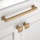 Asidrama 10 Pack 7 Inch177mm Champagne Bronze Kitchen Cabinet Handles Brushed Brass Cabinet Pulls Gold Kitchen Cabinet Hardware Cupboard Handles Drawer Pulls