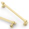 Asidrama 10 Pack 75 Inch192mm Brushed Gold Kitchen Cabinet Handles Cabinet Pulls Kitchen Cabinet Hardware for Cupboard Drawer Pulls