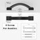 Asimerdeco 10 Pack Matte Black Cabinet Pulls 3 Inch76mm Kitchen Cabinet Handles Solid Zinc Alloy Cabinet Hardware Drawer Pulls