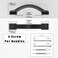Asimerdeco 10 Pack Matte Black Cabinet Pulls 3 Inch76mm Kitchen Cabinet Handles Solid Zinc Alloy Cabinet Hardware Drawer Pulls