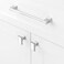 ASKANO 1 Pack 10 Inch Hole Centers Polished Chrome Cabinet Pulls Chrome Cabinet Handles Chrome Kitchen Hardware for Cabinets ZP2206 Drawer Bedroom Dresser Bathroom Vanity Cupboard Closet
