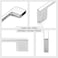 ASKANO 1 Pack 81316 Inch Hole Centers Polished Chrome Cabinet Pulls Chrome Cabinet Handles Chrome Kitchen Hardware for Cabinets ZP2205 Drawer Bedroom Dresser Bathroom Vanity Cupboard Closet