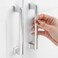 ASKANO 10 Pack 5 Inch Hole Centers Polished Chrome Cabinet Pulls Chrome Cabinet Handles Chrome Kitchen Hardware for Cabinets ZP2206 Drawer Bedroom Dresser Bathroom Vanity Cupboard Closet