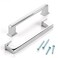 ASKANO 10 Pack 5 Inch Hole Centers Polished Chrome Cabinet Pulls Chrome Cabinet Handles Chrome Kitchen Hardware for Cabinets ZP2206 Drawer Bedroom Dresser Bathroom Vanity Cupboard Closet