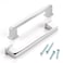 ASKANO 10 Pack 5 Inch Hole Centers Polished Chrome Cabinet Pulls Chrome Cabinet Handles Chrome Kitchen Hardware for Cabinets ZP2206 Drawer Bedroom Dresser Bathroom Vanity Cupboard Closet