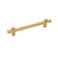 Belwith-Keeler BelwithKeeler B05665704 Junzi Pull 128Mm Center to Center Satin Brass 675
