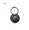 binifiMux 8 Pack Ring Drop Vintage Pulls for Cabinet Dresser Drawer Bookshelves Bronze Tone 47mm Diameter European Style