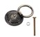 binifiMux 8 Pack Ring Drop Vintage Pulls for Cabinet Dresser Drawer Bookshelves Bronze Tone 47mm Diameter European Style