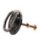 binifiMux 8 Pack Ring Drop Vintage Pulls for Cabinet Dresser Drawer Bookshelves Bronze Tone 47mm Diameter European Style