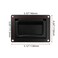 Bitray Recessed Pull Handle Heavy Duty Zinc Alloy Flush Handle Black Toolbox Handle for Deck Hatch