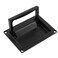 Bitray Recessed Pull Handle Heavy Duty Zinc Alloy Flush Handle Black Toolbox Handle for Deck Hatch