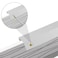 Bivethoi 10 Pcs Finger Edge Pull Handles Silver 80mm315 Length Aluminum Alloy Hidden Right Angle Edge Pulls for Home Kitchen Door Drawer Cabinet 212 Hole to Hole