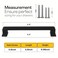 FIGO HOME Black Cabinet Handles 5 Inch Hole to Hole Bar Cabinet Pulls 5 Inch 4 Pack Square Cabinet Pulls Black Drawer Pulls Kitchen Cabinet Handles for Dresser Kitchen Cabinet Hardware Furniture