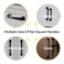 FIGO HOME Black Cabinet Handles 5 Inch Hole to Hole Bar Cabinet Pulls 5 Inch 4 Pack Square Cabinet Pulls Black Drawer Pulls Kitchen Cabinet Handles for Dresser Kitchen Cabinet Hardware Furniture