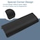 BokWin 12Pcs 120mm472 Inch Mount Finger Edge Pull Furniture Drawer Handles Aluminum Concealed Handle for Home Kitchen Door Drawer Cabinet with Screws Black