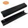 BokWin 6Pcs 200mm787 Inch Mount Finger Edge Pull Furniture Drawer Handles Aluminum Concealed Handle for Home Kitchen Door Drawer Cabinet with Screws Black