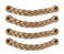 Brute Strength Leather Drawer Pulls Braided Natural 4 pcs 778 x 1 Leather Handle Leather Dresser Pulls Cabinet knobs Dresser knobs Dresser Handles