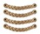 Brute Strength Leather Drawer Pulls Braided Natural 4 pcs 778 x 1 Leather Handle Leather Dresser Pulls Cabinet knobs Dresser knobs Dresser Handles