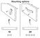 Brute Strength White Leather Drawer Pulls 2 Pack 778 x 1 Inch Industrial Style Easy to Install