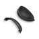 CABDM 10 Pack 3 Drawer Pulls Matte Black Cabinet Cup Pulls Kitchen Hardware Cabinet Handles Drawer Handles Knobs 3 inch 76mm Center to Center