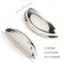 CABDM 10 Pack 4 Drawer Pulls Polished Nickel Cabinet Cup Pulls Kitchen Hardware Cabinet Handles Drawer Handles Knobs 4 inch 102mm Center to Center
