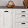 CABDM 10 Pack 5 Drawer Pulls Oil Rubbed Bronze Cabinet Cup Pulls Kitchen Hardware Cabinet Handles Drawer Handles Knobs 5 inch 128mm Center to Center
