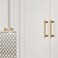 CABDM 10 Pack 5 Inch Champagne Bronze Cabinet Pulls Gold Drawer Pulls Kitchen Cabinet Hardware Champagne Brass Kitchen Handles for Cabinets Cupboard Handles Drawer Handles